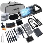 NIKCOSMK Car Cleaning Kit, Car Detailing Kit with Car Vacuum 8000PA High Suction, Car Interior Cleaning Supplies with Detailing Brushes, Windshield Cleaner Tool, Car Accessories for Men & Women
