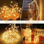 Selarlyt 200 LED 72Ft Solar String Lights for Outside, Solar Fairy Lights for Outside Waterproof with 8 Modes, Twinkle Light for Patio Tree Christmas Party Wedding Decor(Warm White)
