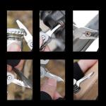 Small Multitool Pliers,Outdoor Pocket Multitools Mini Pliers,Best Gifts for Mens, Boys, Birthdays, Christmas, Friends, 15 In 1 Stainless Steel Accessible Tools(Grey)