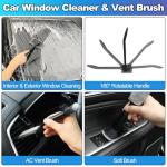 NIKCOSMK Car Cleaning Kit, Car Detailing Kit with Car Vacuum 8000PA High Suction, Car Interior Cleaning Supplies with Detailing Brushes, Windshield Cleaner Tool, Car Accessories for Men & Women