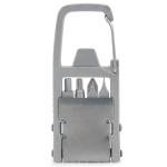 Generic 12 in 1 Keychain Multitool Screwdriver Bit Folding Multi Tool Bottle Opener Portable Pocket Tool for Outdoors Camping