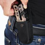 MOSSY OAK Multitool, 13-in-1 Folding Multi Tool Plier with Nylon Sheath, Stainless Steel Camo EDC Tool, Portable Pocket Knife for Camping, Survival, Hunting, Hiking, Outdoor & Christmas Gifts for Men