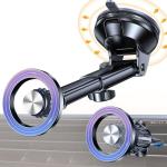 Coolpow for MagSafe Car Mount【Windshield+Vent+Dash】Magnetic Phone Holder for Car Phone Holder Mount Cell Phone Holders for Your Car Accessories Suction Phone Mount for Car Truck Stand for iPhone 17 16