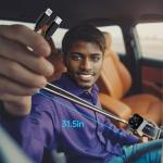 Flexino Retractable Car Charger for iPhone 16, 69W Fast Charging Car Charger USB C, Car Chargers with 2 Retractable Cords 2.6ft, Car Adapter for iPhone 16/15/14/13/12 Series, Galaxy (Grey)