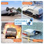 BSUXMAFG Car Safety Hammer, 3-in-1 Emergency Escape Tool with Window Breaker and Seat Belt Cutter, Safety Emergency Car Escape Tool for Car, Office, Home, Blue