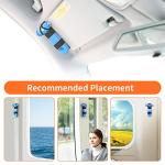 BSUXMAFG Car Safety Hammer, 3-in-1 Emergency Escape Tool with Window Breaker and Seat Belt Cutter, Safety Emergency Car Escape Tool for Car, Office, Home, Blue