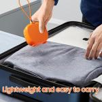 PEICHENG Speaker, Small Portable Bluetooth Wireless IPX5 Waterproof Shower Speaker,Loud Stereo Sound Deep Bass,TWS Paire, RGB Lights,Long Playtime for Outdoor Party, Great Gift, 1PCS(Orange)