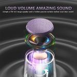 INSMY C17-MAX, Waterproof Small Bluetooth Speaker, Rich Audio, Pairing, Portable, Handheld, Purple