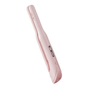 Eavalcro Cordless Hair Straightener and Curler 2 in 1,mini Hair Straightener 3 Temperature 60s Heat Up,Travel Flat Iron Portable,Anion Ionic for Frizz-Free Smooth Hair mini Flat Iron,Pink