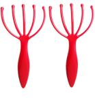 Karpedda Head Massager - 2pcs, Hand held Scalp Massager, Deep Relaxation & Stress Suitable for Home, Office and Travel