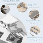 Gua Sha Tool with Handle,5in1 Scalp Massage Tool for Head&face&Body,Protable Scalp Massage Comb Guasha Tool for Deep Relaxation and Relieving Fatigue & Pain,Scalp Massager Trigger Point Tool for SPA