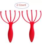 Karpedda Head Massager - 2pcs, Hand held Scalp Massager, Deep Relaxation & Stress Suitable for Home, Office and Travel