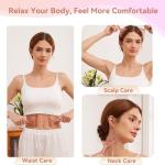 Gua Sha Facial Tools,Scalp Massage Comb with Handle, Head Massager,Scalp Comb,Guasha Tool for Face, Eye & Body Lymphatic Drainage, Nose Sculpting&Jaw Lifting ,Self Gifts for Women Men,Prop 65 Tested