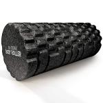 The Original Body Roller - High Density Foam Roller Massager for Deep Tissue Massage of The Back and Leg Muscles - Self Myofascial Release of Painful Trigger Point Muscle Adhesions - 13" Black