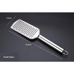 Handheld Cheese Grater, Cheese Zester Stainless Steel, Lemon Zesters, Kitchen Vegetable Peeler, Food Zesters Grater Slicer for Ginger Garlic Chocolate Fruits, Zester Graters with Handle