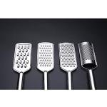 Handheld Cheese Grater, Cheese Zester Stainless Steel, Lemon Zesters, Kitchen Vegetable Peeler, Food Zesters Grater Slicer for Ginger Garlic Chocolate Fruits, Zester Graters with Handle