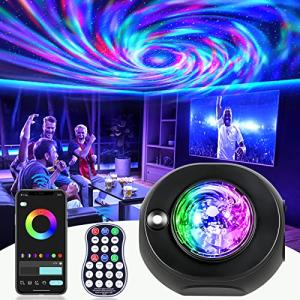 Star Projector Galaxy Light, Galaxy Projector for Bedroom with APP Remote Control, Timer - Night Light Projector for Kid Adult Aurora Light Projector Decorations Wedding Club Decor