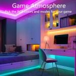 httpsmp 6.6FT Neon Rope Lights,Flexible Led Light Control with App/Remote,Multiple Modes,IP67 Outdoor Waterproof,Music Sync Strip for Bedroom
