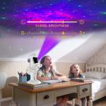 XIAOER Astronaut Galaxy Star Projector Night Light for Ceiling Bedroom Starlight Space Nebula Sky Star Lamp Projector with Timer Remote Christma Birthday Halloween Gifts for Kids Boy Teen Baby Toddler