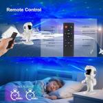 XIAOER Astronaut Galaxy Star Projector Night Light for Ceiling Bedroom Starlight Space Nebula Sky Star Lamp Projector with Timer Remote Christma Birthday Halloween Gifts for Kids Boy Teen Baby Toddler