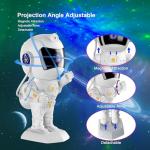 XIAOER Astronaut Galaxy Star Projector Night Light for Ceiling Bedroom Starlight Space Nebula Sky Star Lamp Projector with Timer Remote Christma Birthday Halloween Gifts for Kids Boy Teen Baby Toddler