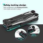 SIUPRO Multitool Pocket Knife for Men Women, Christmas Stocking Stuffers Gifts, Tactical Multi-Tool Pliers, Scissors with Clip, Nylon Sheath, Multipurpose Camping Survival set