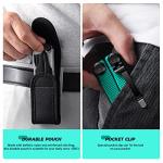 SIUPRO Multitool Pocket Knife for Men Women, Christmas Stocking Stuffers Gifts, Tactical Multi-Tool Pliers, Scissors with Clip, Nylon Sheath, Multipurpose Camping Survival set