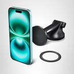 iOttie iTap 3 Magnetic Dash & Windshield Mount Car Phone Holder with Magnetic Ring Adapter. Compatible with iPhone, Samsung Galaxy, Google Pixel, Huawei, LG, and All Qi Compatible Smartphones