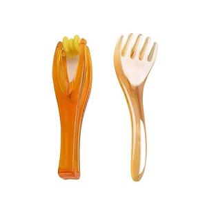 OULIGET Finger Roller Massager,Scalp Massager Gua sha Back Massager Head Scratcher,Hand Blood Circulation Massage Tools, Handheld Stress Relief Double Rubber Joint Roller Massager,2 Pieces