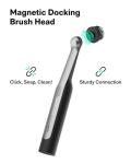 HOTO Wand™ Cordless Spin Scrubber, Electric Rechargeble Grout Cleaning Brush, IPX7 Waterproof Bathroom Scrubber, 12 Replaceable Brush Heads Version Power Scrubber for Grout, Tiles, Corners, Crevices