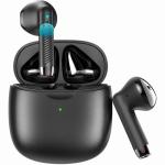 Jxrev Wireless Earbuds, Bluetooth 5.4 Headphones HI-FI Stereo, Ear Buds with 4 ENC Noise Cancelling Mic, 32H Playtime Wireless Earphones Type-C Fast Charging, IP7 Waterproof, Touch Control, Tiny Size