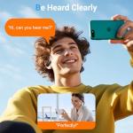 Renmou for Wireless Earbuds,Sport Bluetooth 5.4 Headphones,Over Ear Buds with Deep Bass Sound,60H Playtime Clear Calls Earphones Redesigned Comfort Fit with Earhooks for Running,Meeting,Workout