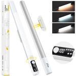 Flohsen Under Cabinet Lighting, Motion Sensor Closet Lights, Wireless USB Rechargeable Led Light Bars, Sensor Night Lights for Drawers, Wardrobe, Stair, Kitchen 1 Packs [Energy Class A]