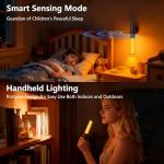 Koopala Motion Sensor LED Night Lights, Rechargeable Battery Operated Indoor Smart Motion Detector Nightlights with 3 Modes&3 Brightness, Auto Body Sensor Wall Lamps for Closet Stairway Cabinet