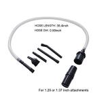 EZ SPARES 7PCS Micro Vacuum Attachment,7 Piece Universal Vacuum Cleaner Attachment, Mini Micro Kit Keyboard Crevice Cleaning Tool Brush Kit