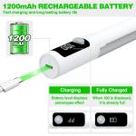 Flohsen Under Cabinet Lighting, Motion Sensor Closet Lights, Wireless USB Rechargeable Led Light Bars, Sensor Night Lights for Drawers, Wardrobe, Stair, Kitchen 1 Packs [Energy Class A]