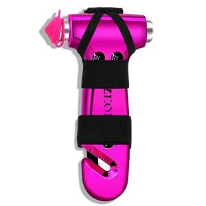 SZEOF Safety Hammer Cute with Window Breaker and Seat Belt Cutter,Car Emergency Escape Hammer,Escape Tool,Pink,1PCS