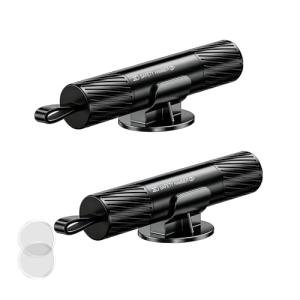 JORVIXN Safe Hammer Glass Breaker Underwater, Car Hammer Window Breaker Seatbelt Cutter Emergency Kit Escape Tool, Car Accessories Safehammer Glass Breaker for Men (2Pack: Black)