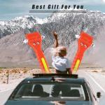 WONDER POINT Car Window Breaker, Safety Hammer - Emergency Escape Tool, Window Breaker Seatbelt Cutter, Life Saving Survival Kit with Light Reflective Tape(2-Pack)