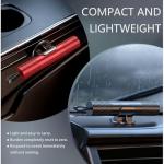 JORVIXN Safe Hammer Glass Breaker Underwater, Car Hammer Window Breaker Seatbelt Cutter Emergency Kit Escape Tool, Car Accessories Safehammer Glass Breaker for Men (2Pack: Black)