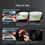 duuixcm 3Pcs Car Window Breaker Seatbelt Cutter, 2-in-1 Car Escape Tool, Window Breaker Glass Tool & Seatbelt Cutter, Essential Car Safety Hammer for Vehicle Emergencies