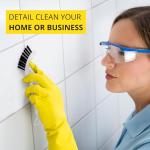 Supplymaid 6-Pack Grout Cleaner Brush Scrub Set - Stiff Bristle Scrubbing & Detail Cleaning Brushes for Household Use on Bathtub, Shower, Kitchen, Tile Floors, Sink, Grooves, Window Tracks, Drains