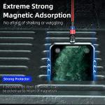 Bojianxin 540 Rotation Magnetic Charging Cable (7-Pack, 1.6ft/3.3ft/3.3ft/6.6ft/6.6ft/10ft/10ft) - 3 in 1 Magnetic Phone Charger Compatible with Micro USB, Type C etc