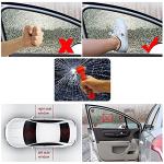 LOYMR 2 PCS Car Safety Hammer with Seat Belt Cutter and Glass Window Punch Breaker Emergency Rescue Disaster Escape Tool