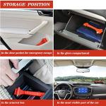LOYMR 2 PCS Car Safety Hammer with Seat Belt Cutter and Glass Window Punch Breaker Emergency Rescue Disaster Escape Tool