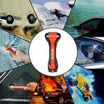 LOYMR 2 PCS Car Safety Hammer with Seat Belt Cutter and Glass Window Punch Breaker Emergency Rescue Disaster Escape Tool