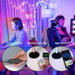 Lytup™ RGB Smart Floor Lamp, Alexa & App Controlled, 2.4GHz WiFi, Voice Control LED with Color Changing, Music Sync, Dimmable, Remote Control, Indoor Use, Adjustable Brightness, iOS/Android Compatible