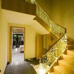 ZIMINGU Icicle Diwali Lights Outdoor, Christmas Hanging Window Curtains Dangling 16.4FT 216LEDs 8 Modes Weeping Willow Ceiling Fairy String L