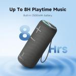 TAZATA Portable Bluetooth Speaker, 30W 360° Surround Sound IPX7 Waterproof Wireless Golf Speakers,Outdoor Loud TWS Speaker for Beach,Party,Camping Gift,8H Playtime