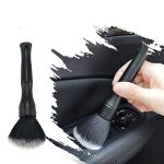 Auto Interior Dust Brush, Car Soft Bristles Detailing Brush, Scratch Free Dust Removal Cleaning Tool Kit, Long Hair Handle Brushes Duster for Auto Dashboard, Air Vents, Leather, Computer.